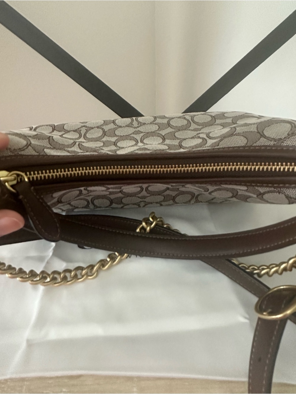 Coach Juliet Shoulder Bag 25 In Signature Jacquard - Picture 6 of 15